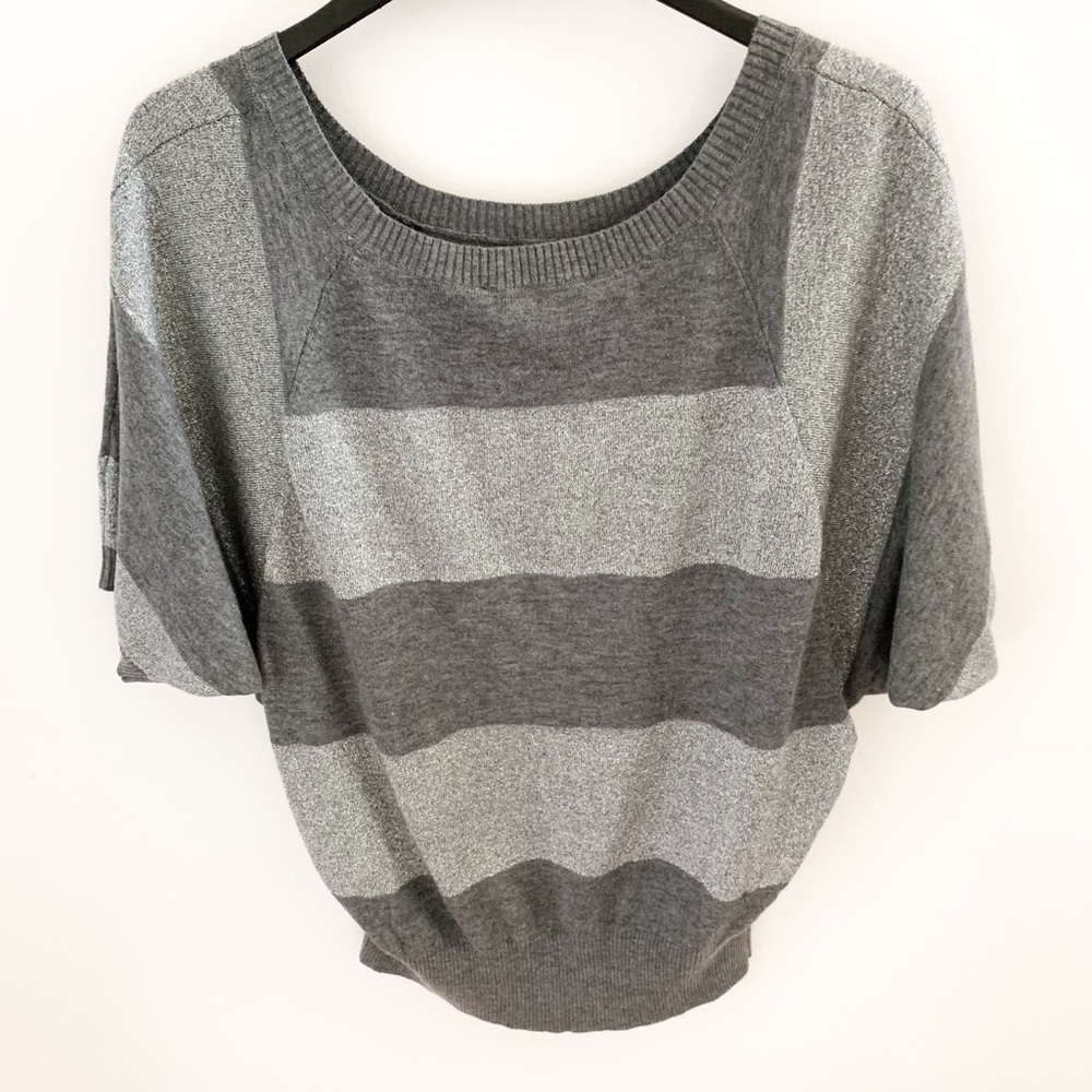 Loft Batwing Striped Top - Picture 3 of 4